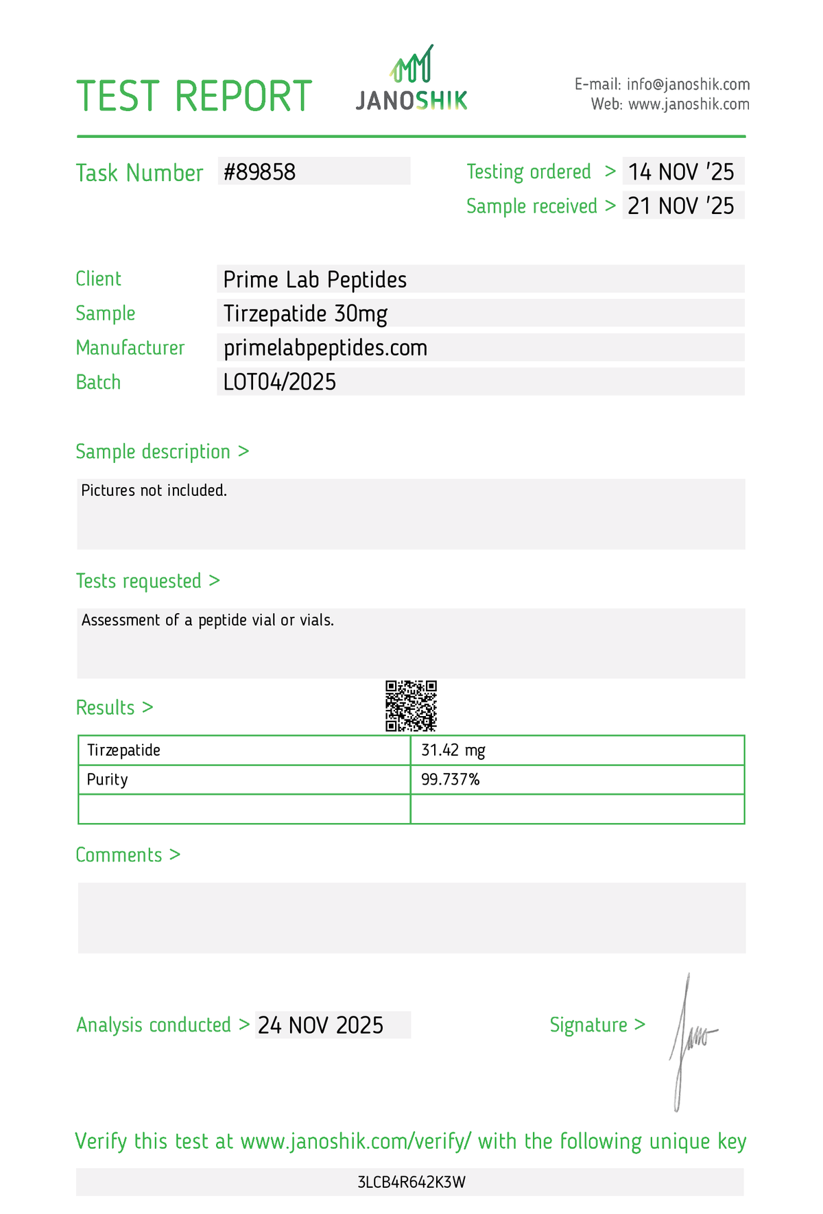 Tirzepatide – 30mg
