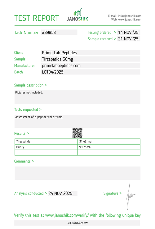 Tirzepatide – 30mg